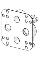 HANSABLUEBOX, Adapter, H/C reversed, 59914184