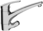 HANSAMIX, Kitchen faucet with dishwasher valve, 01211183