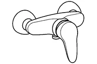 0167017390 Duscharmatur