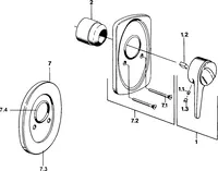 01859101 Duscharmatur