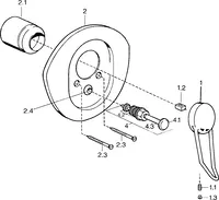 03849106 Wannen- und Brausearmatur