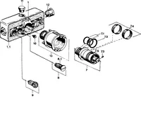 08080100 Bath and shower faucet