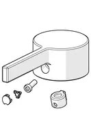 1003930V Bedienhebel & Griffe