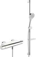 HANSAOPTIMA, Shower faucet with shower set, 48130331